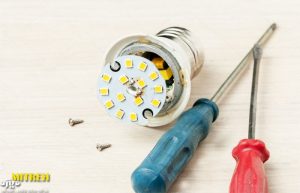  آموزش تعمیر لامپ ال ای دی ( در ۴ گام ساده )